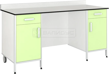 SMT1-1500K Two-Drawer Work Table with Aluminum Profile