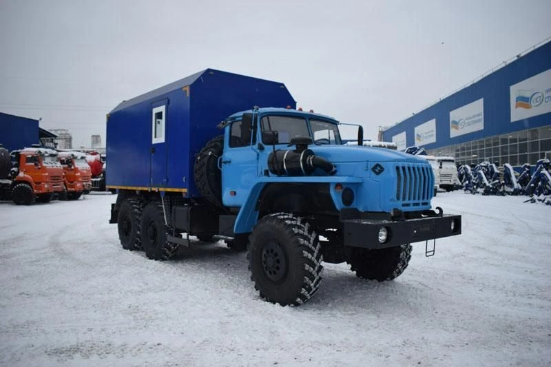 Well Investigation Unit UZST Type UZST01 on Ural Chassis