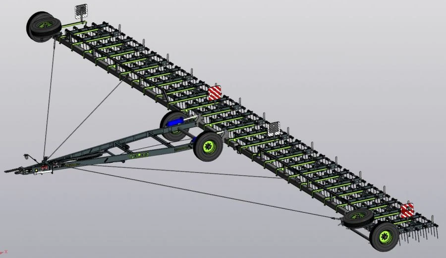 Medium Spring Harrow VELES BS-21.M