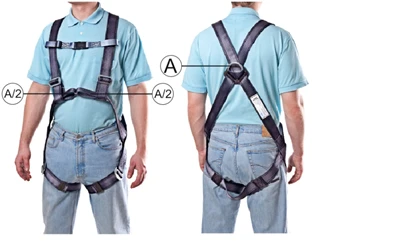 Safety Harness SPR-02(BG) for Fall Protection