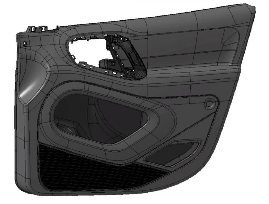 Right Front Door Trim Assembly for Vehicles M1 and N1 - 1683045081