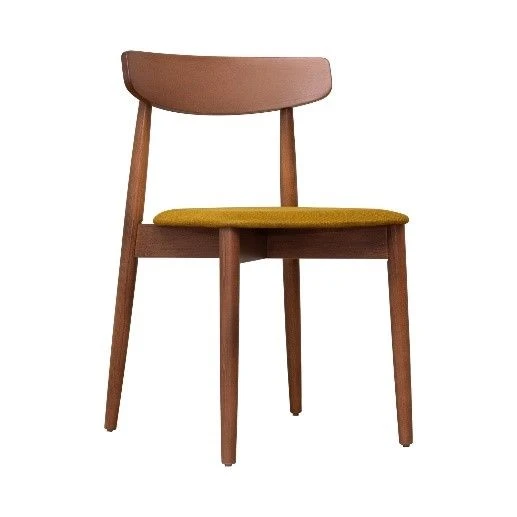 Rockwell Wooden Chair with Soft Seat
