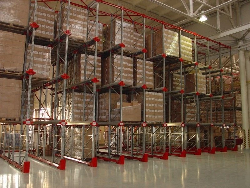 Deep Storage Metal Racks SNM 11/01 for Efficient Warehouse Use
