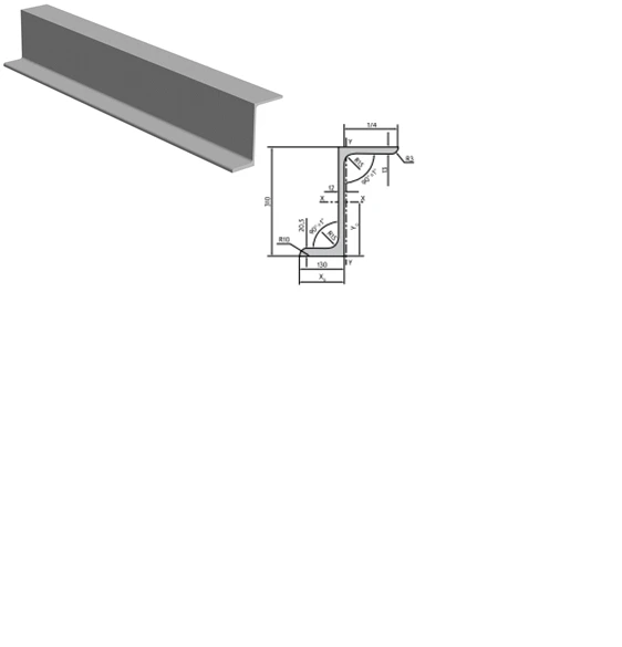 Z-Profile for Railway Beam Construction Z-310 Steel