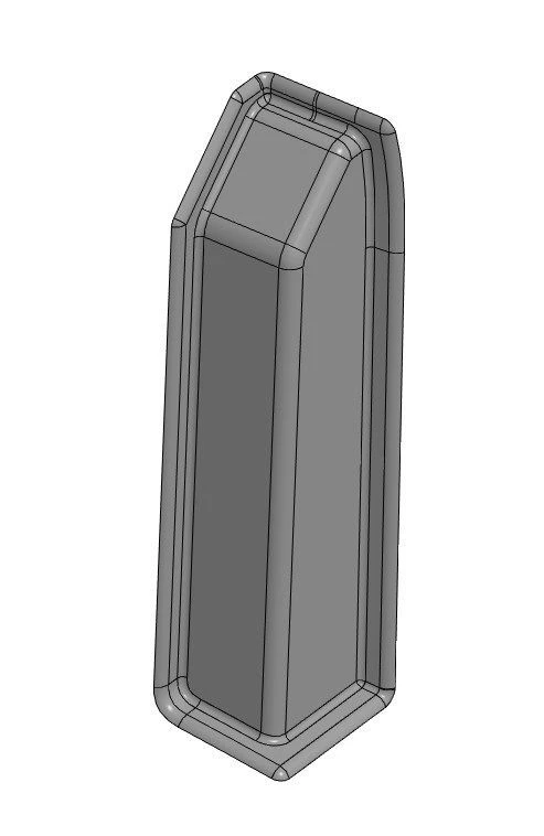 Vacuum Formed Plastic Cover for Channel 5299-5403202-31
