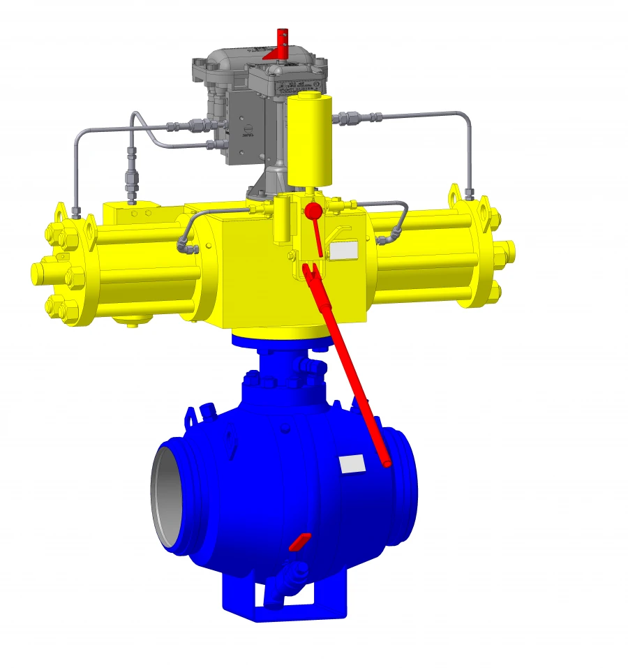 Pneumatic Hydraulic Actuators with Operating Pressure up to 16 MPa