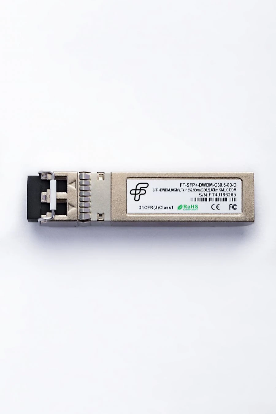 Optical Transceiver SFP Form Factor FT-SFP+-DWDM-XXX-80-D