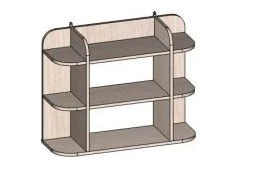 Adjustable Metal Shelf for Home and Office Storage