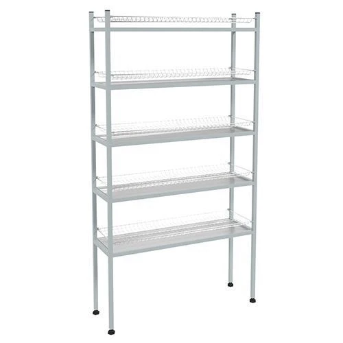 Economical Glass Drying Rack SKSK-5KE with Chrome Mesh