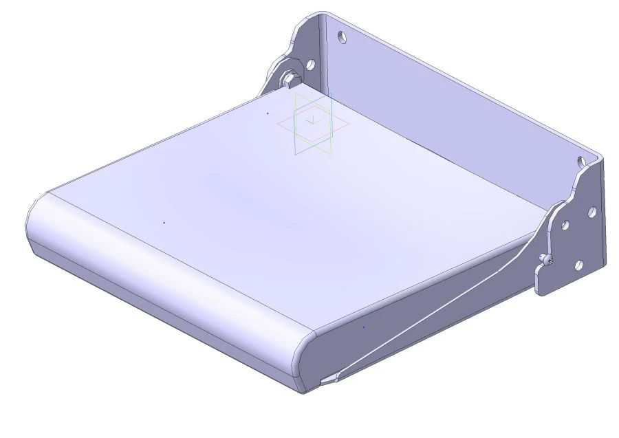 Folding Passenger Seat for Enhanced Comfort A68R52.6870010