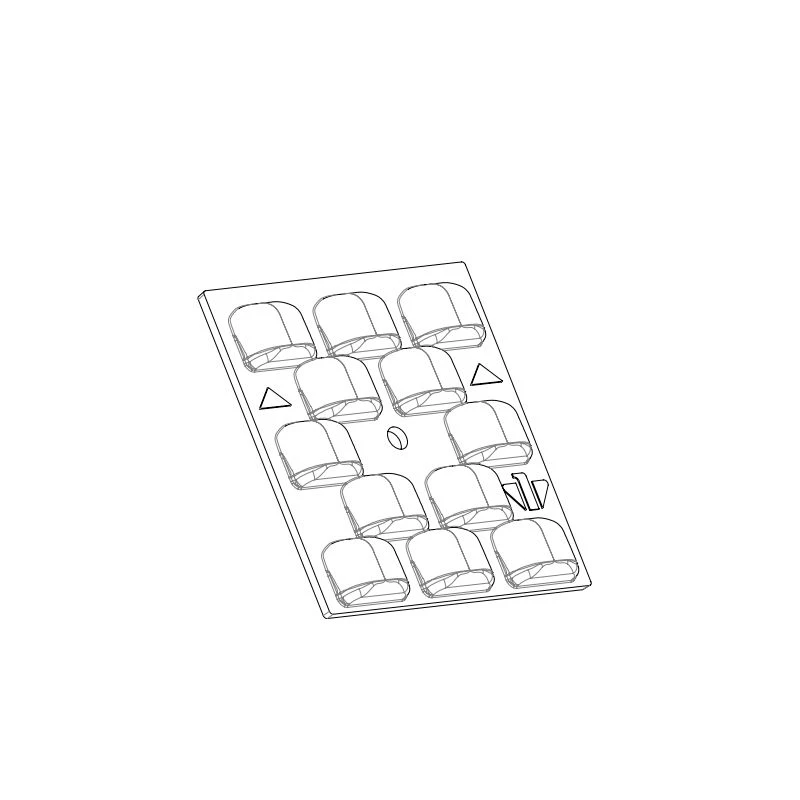 LED Lens AMT-ST-50x50-3535-12-T2-PROTON