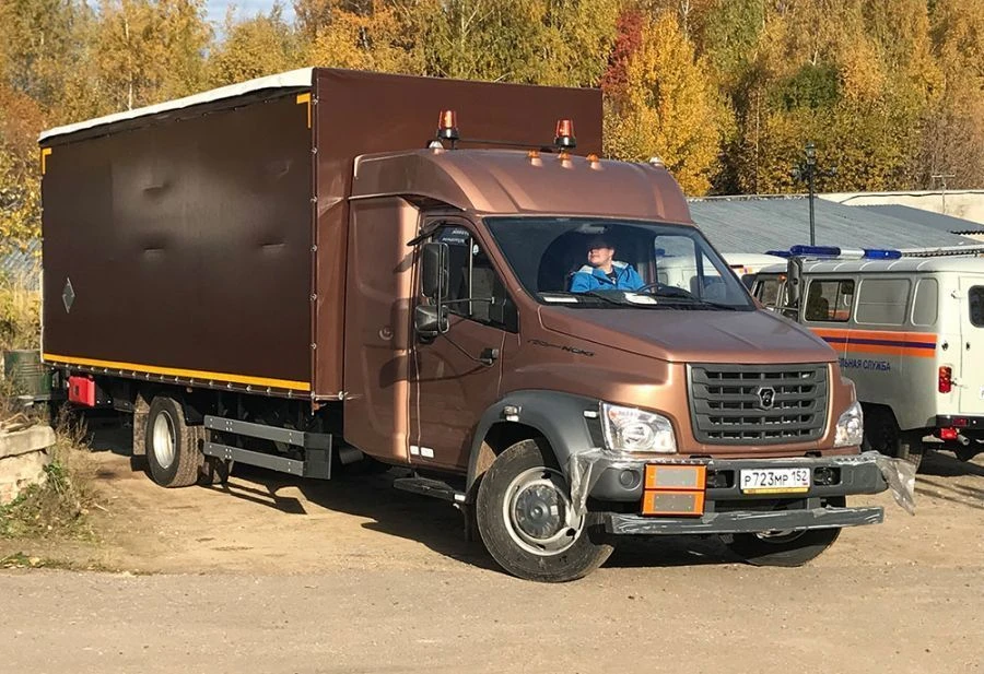 Hazardous Cargo Transport Truck with Diesel Engine - Model 47123