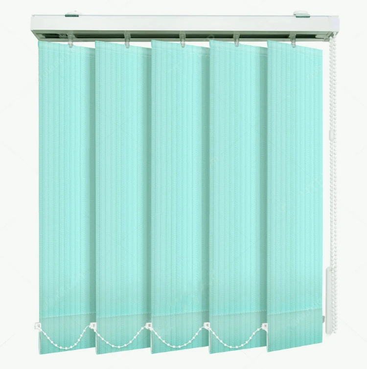 Vertical Window Blinds - Fabric Lamellae Design