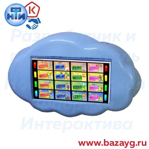 Interactive Developmental Wall Panel "Cloud