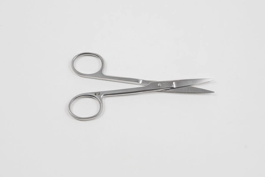 Surgical Scissors with Two Sharp Ends, Straight, 140mm