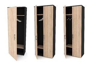 Wooden Wardrobe AО (Aicon) with Custom Modifications