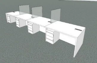 Office Work Desk for Operators