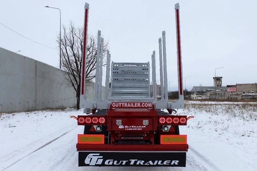 Four-Axle Log Transport Semi-Trailer TSA-734