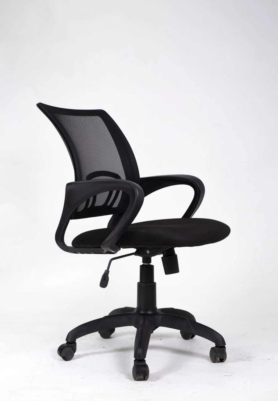 POLLO Metal Frame Chairs with Textile Upholstery and Plastic Elements