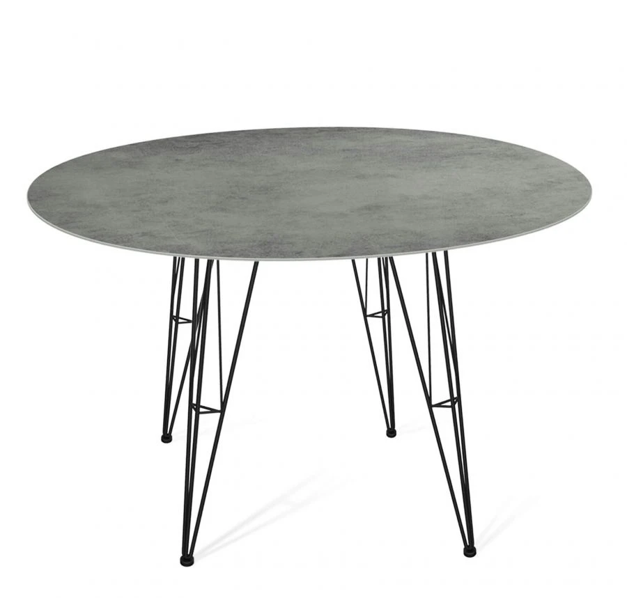 Elegant Ceramic Top Table Sheffilton SHT-TU10/TT21-6 100/75