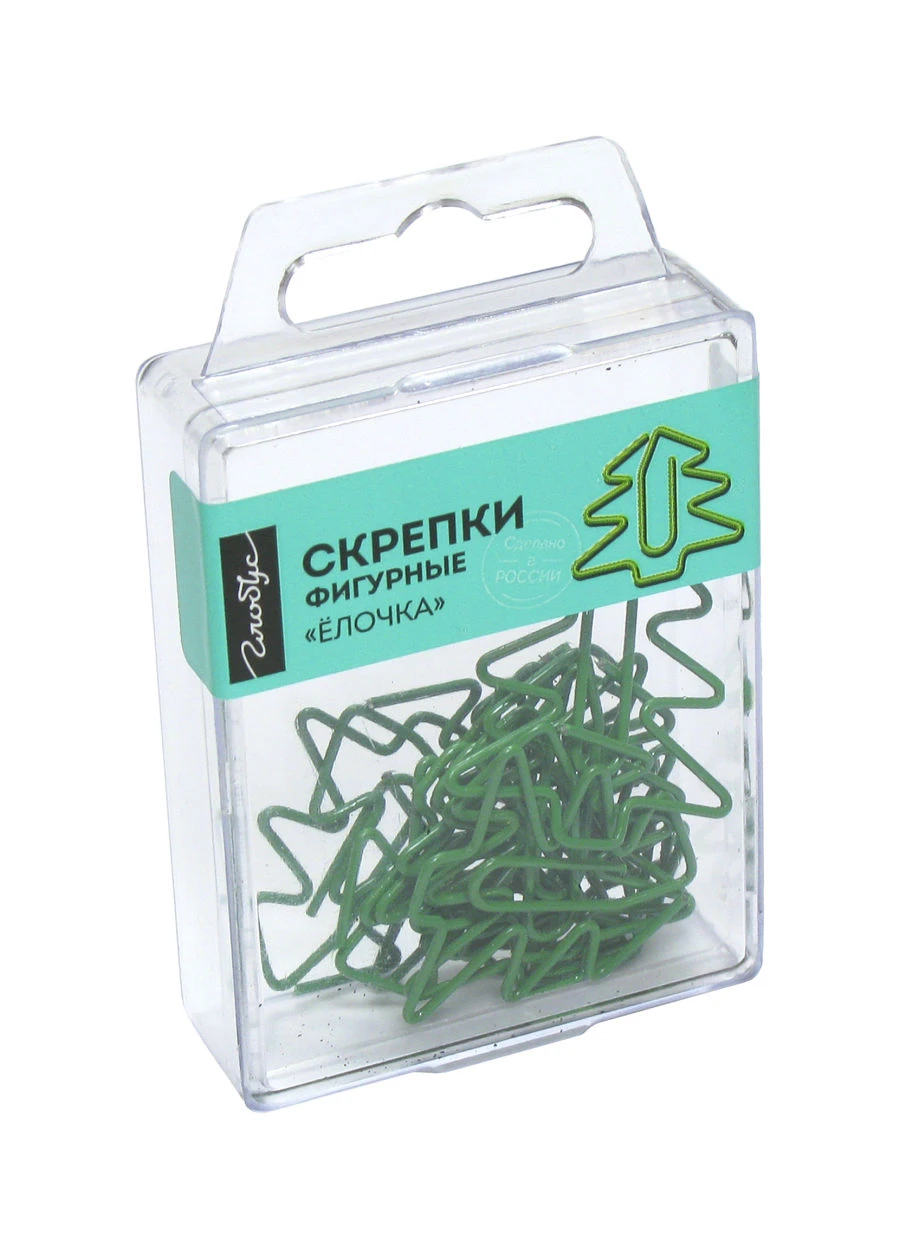 Скрепки - елочка 33 мм 12 шт.