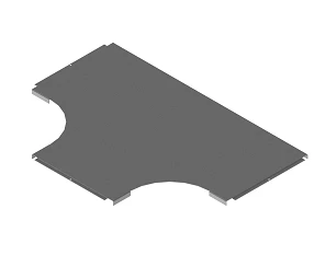 Radius Triangular Cable Tray End Cap KL 000 TR15
