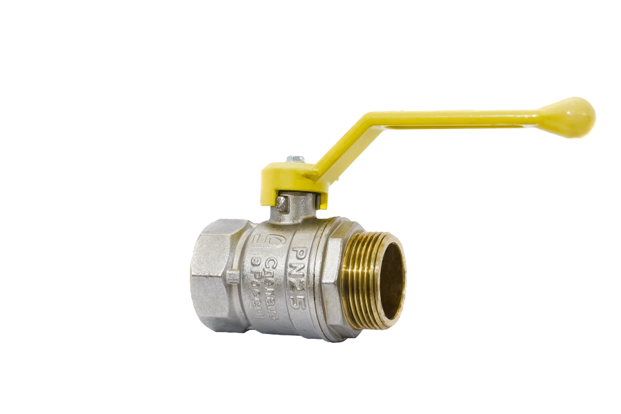 Кран шаровой латунный LD Pride 47.40.В-Н.Р.GAS