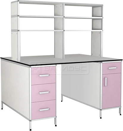 Laboratory Island Table SLO-1KN with Storage