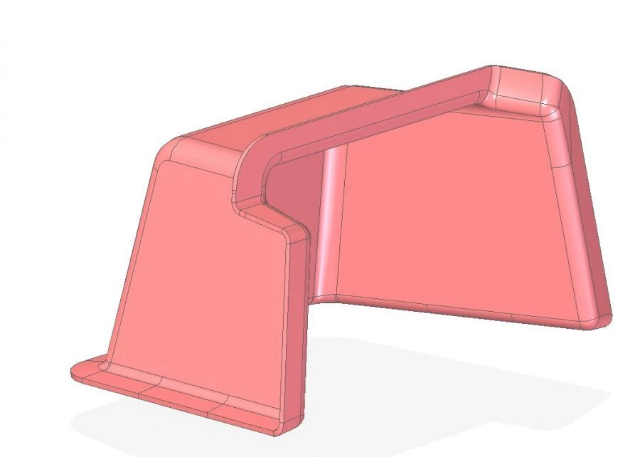 Hood Hinge Cap for Liaz 5292 Component 529222-5601290