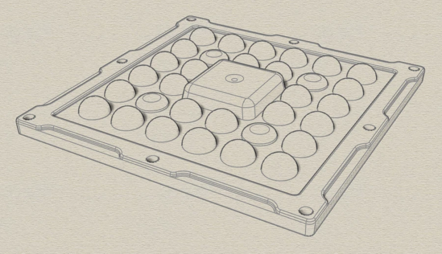 Group Lens for LED Lighting 100100