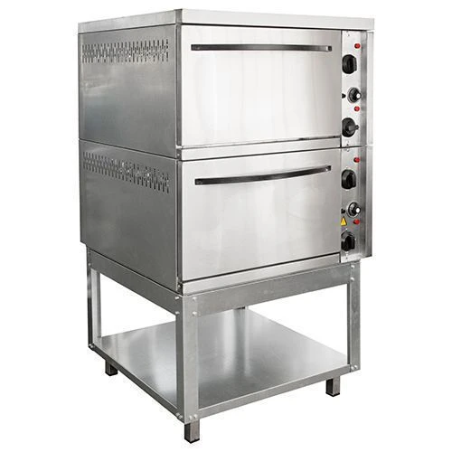 Two-Section Convection Oven ШЭЖП-2 with Stainless Steel Face