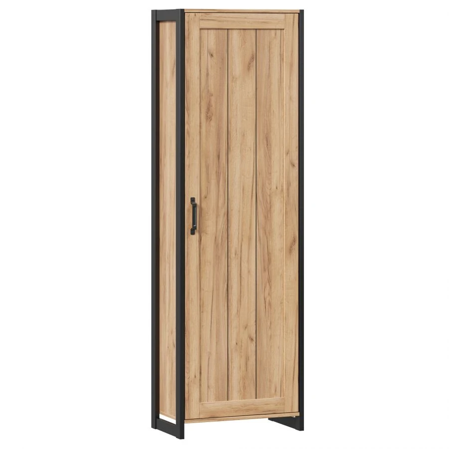One-Door Cabinet in Golden Oak Finish, Model LD.678060.000