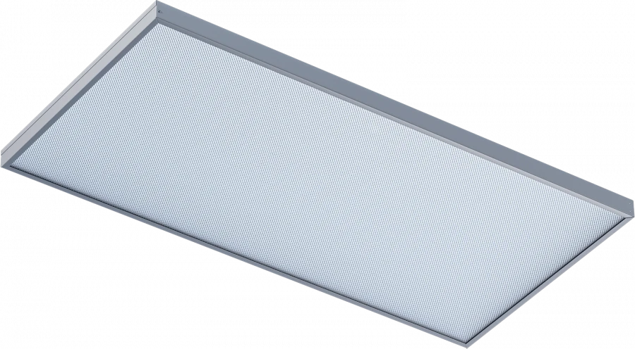 INNOLUX 14 LED Light Fixture for Classrooms and Offices, Model DVO-06-P-58-4K-IP40-DALI