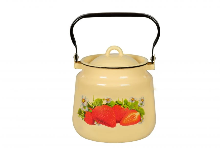 Steel Enamel 3.5L Food Storage Canister