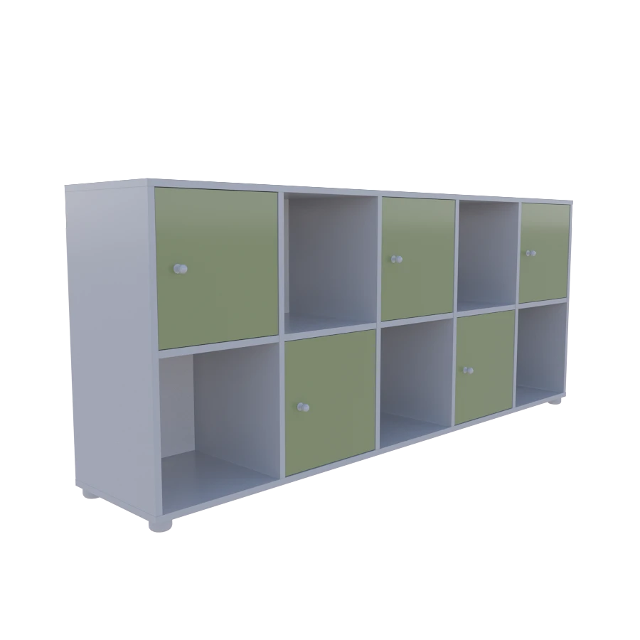 Wooden Shelving Unit ST.19 for Office and Home Use