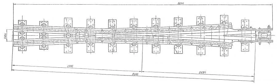 Crosspiece Type R65 Model 1/11 (Project 2802.03.000/-01)