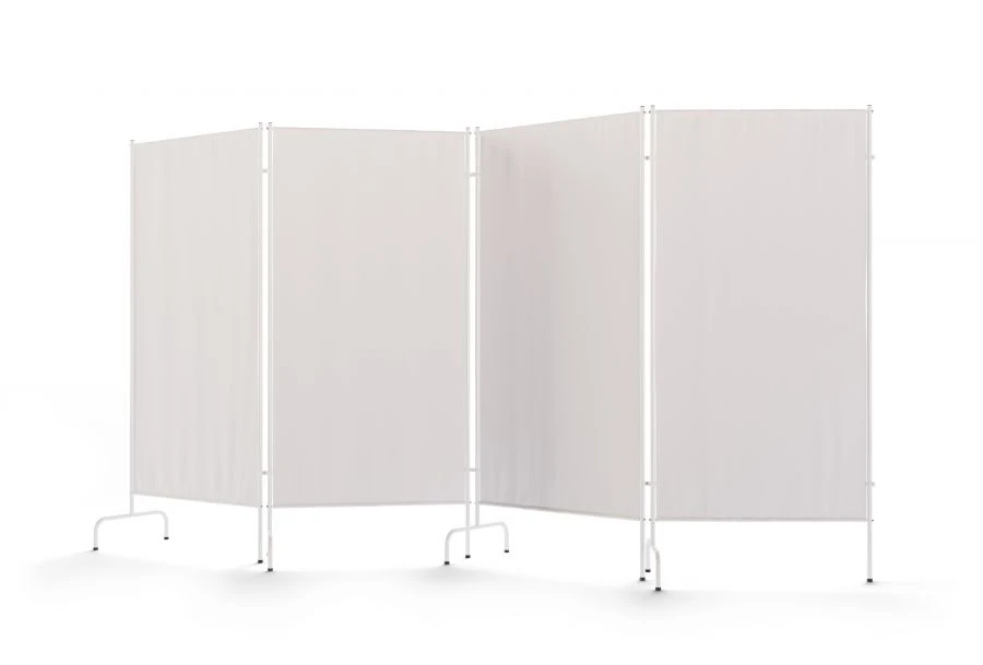 Medical Partition Screen 4ShM - Sectional, Without Wheels