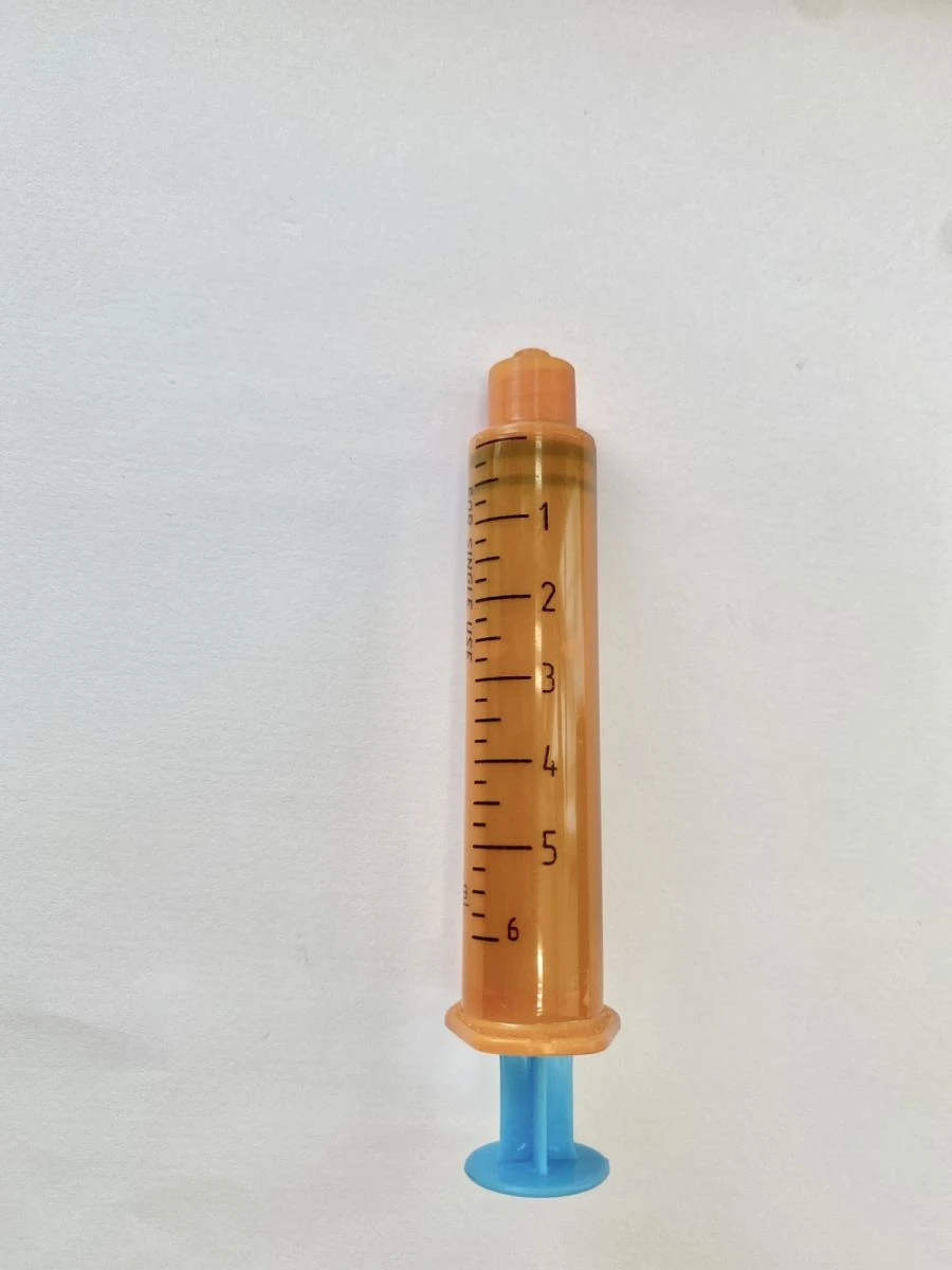 Sterile Single-Use Injection Syringes 3-Part Luer Lock UV Protection