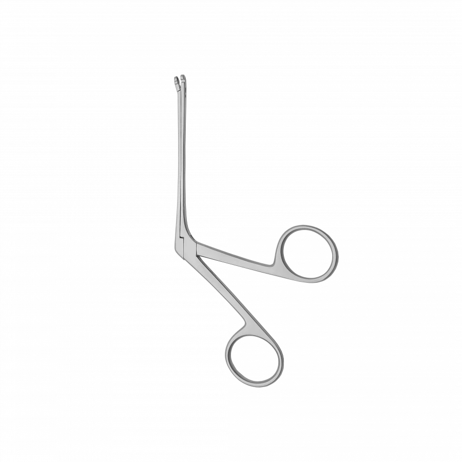 Curved Ear Polyp Forceps №2, Model TSH-04-184-14.4, 144 mm