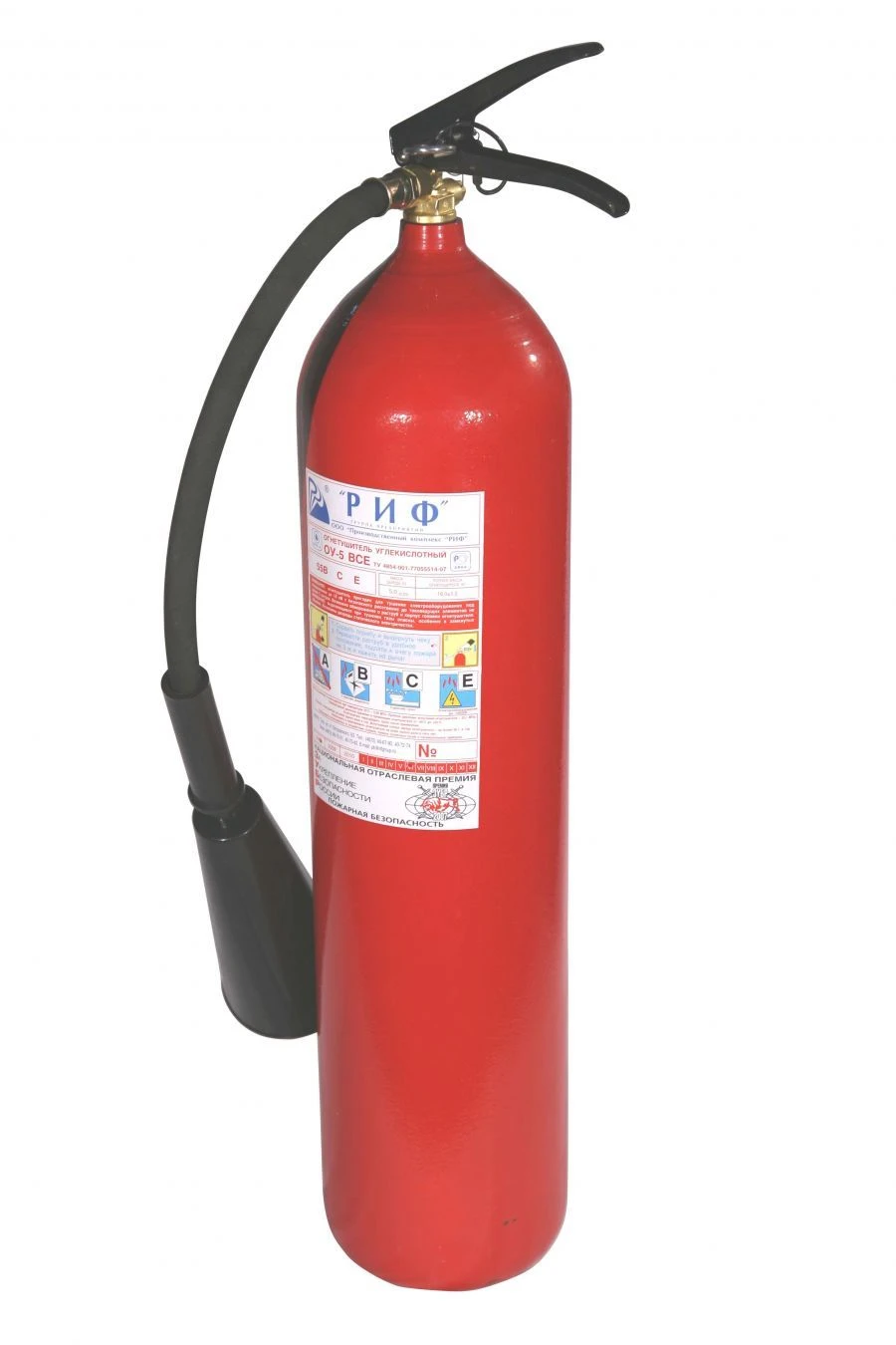 Carbon Dioxide Fire Extinguisher 6.7L OУ-5-ВСЕ-03