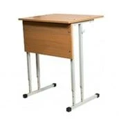 Adjustable Single Student Computer Desk for Height 3-5