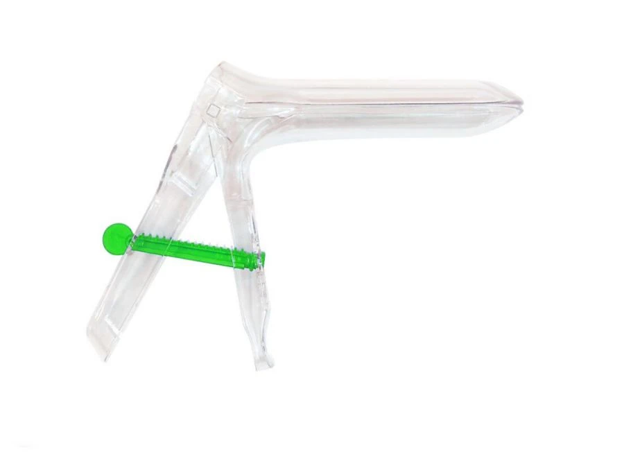 Sterile Polymer Gynecological Mirror Type D, Size L, Transparent