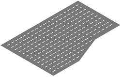 Donne Foundation for Right Self-Supporting Cable Trays DKY 000x00 P