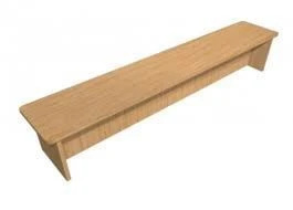 Laminated Particleboard Bench for Seating