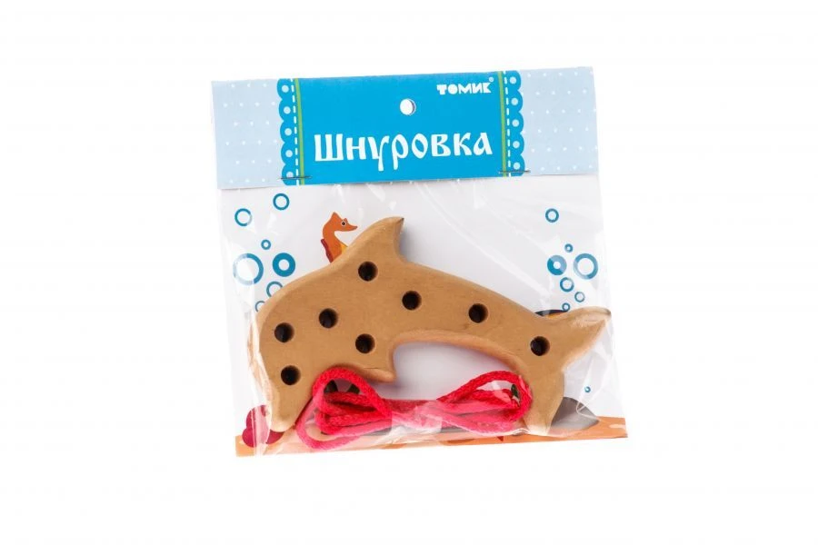 Dolphin Lacing Toy (3 Pieces), Model 611-2