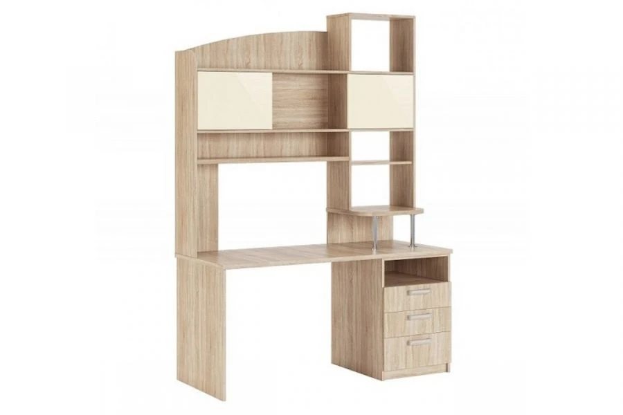 Computer Desk for PC Work with Keyboard Shelf