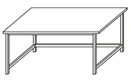Laboratory Table with Metal Frame (High) SL-4(v)