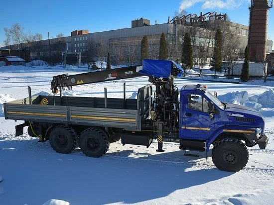 Hydraulic Crane Truck with Manipulator MKMA on Ural 4320 U0K06N-4Z151