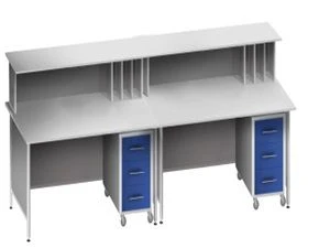 Nurse Station for Two Workplaces KSPm 1-07E