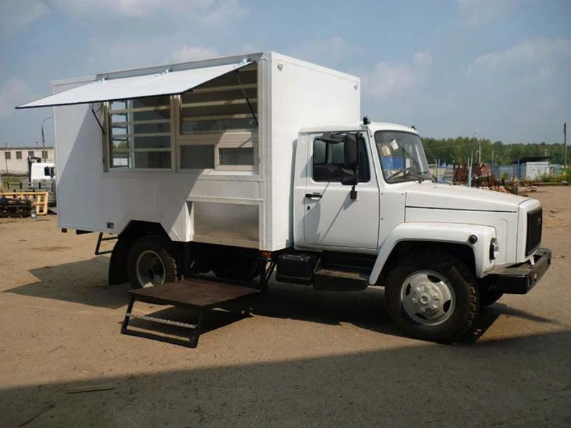 Food Transport Van 47121D - Mobile Store Body on Chassis